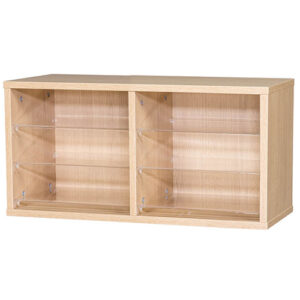 Wall Mounted Pigeonhole Unit - 6 Spaces - 360mm High