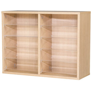 Wall Mounted Pigeonhole Unit - 10 Spaces - 560mm High
