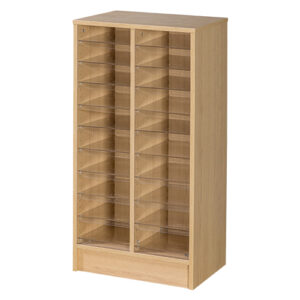 20 Space Double Column Pigeon Hole Storage - 1094mm High