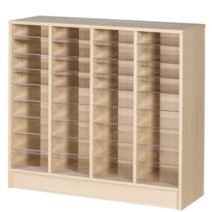 36 Space Quad Column Pigeon Hole Storage - 998mm High