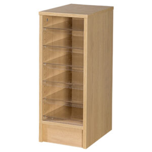6 Space Single Column Pigeon Hole Storage - 710mm High