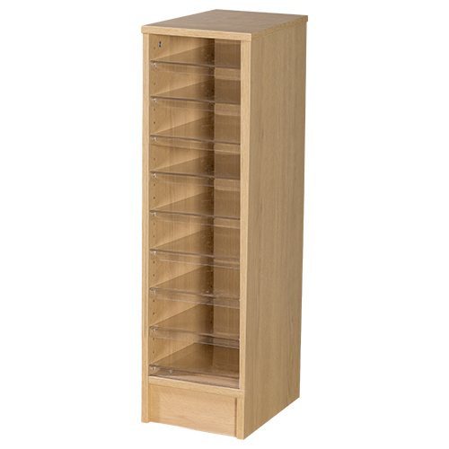 9 Space Single Column Pigeon Hole Storage - 998mm High