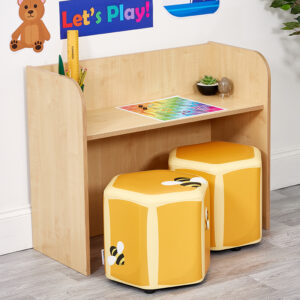 ACORN Durable Soft Set of 6 Seat Pods - Honeycomb Hex