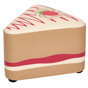 ACORN Durable Soft Set of 6 Seat Pods - Sponge Cake