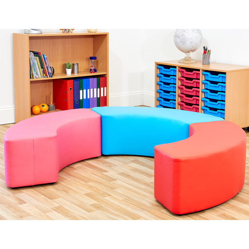 ACORN Large Curved Children's Soft Seating - Choice of 8 Colours