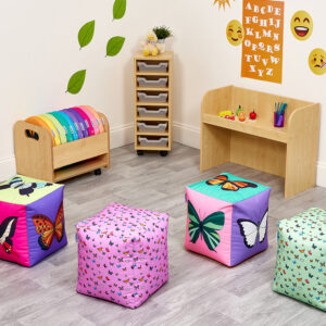 Assorted Butterfly Cubes - Set of 4