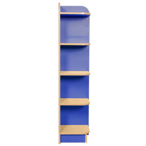 KubbyClass Library Right End Bookcase-1500mm High