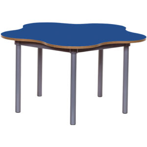 KubbyClass 5 Leaf Petal Classroom Table - 1200mm Dia