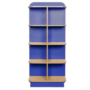KubbyClass D-End Cap Library Bookcase - 1500mm High