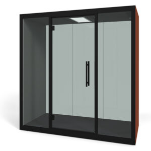 Chatbox Duo Enclosed Privacy Booth - Various Colours