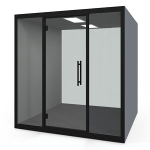 Chatbox Quattro Enclosed Privacy Booth - Various Colours
