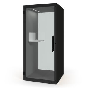Chatbox Solo Single Enclosed Privacy Booth - Various Colours