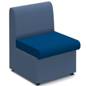 Chester Modular Reception Seating - Maturity Blue Seat with Range Blue Back