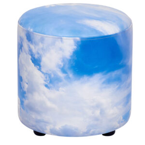 ACORN Durable Landscape Scenery Soft Seat Pod - Clouds Dot