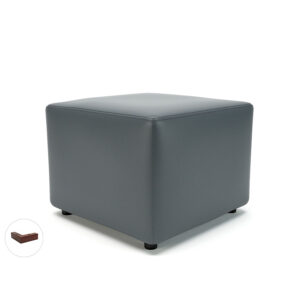 Crofton 62cm Square in Cristina Marrone Ultima Faux Leather