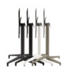Cuba Large Flip-Top Table Base 4 Colours Stacked- Stackable Indoor-Outdoor