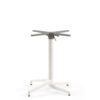 Cuba Large Flip-Top Table Base in White - Stackable Indoor-Outdoor