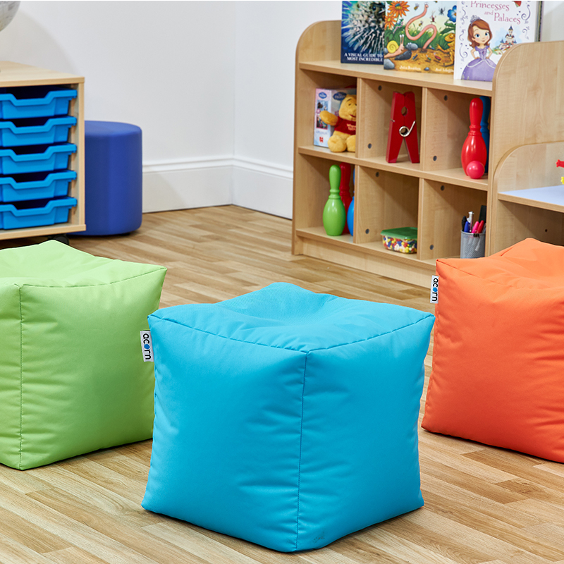 ACORN Set of 3 Cube Children's Bean Bags