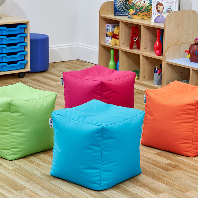 ACORN Set of 4 Cube Children's Bean Bags