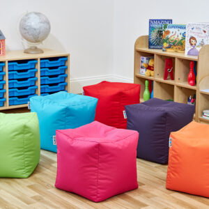 ACORN Set of 6 Cube Children's Bean Bags
