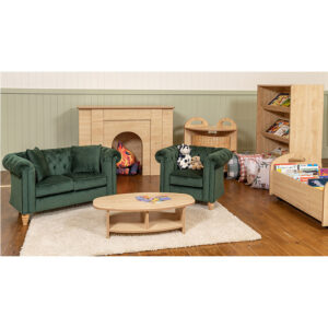 Chesterfield Seating & Book Storage Bundle - Home Comforts + FREE Scatters