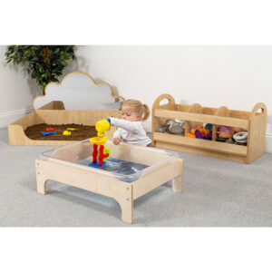 Brilliant Messy Play Zone Kit - Sand/Water Table, Storage & Trays (Copy)
