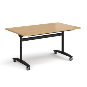 Flick Deluxe Rectangular Fliptop Meeting Table -1400mm x 800mm