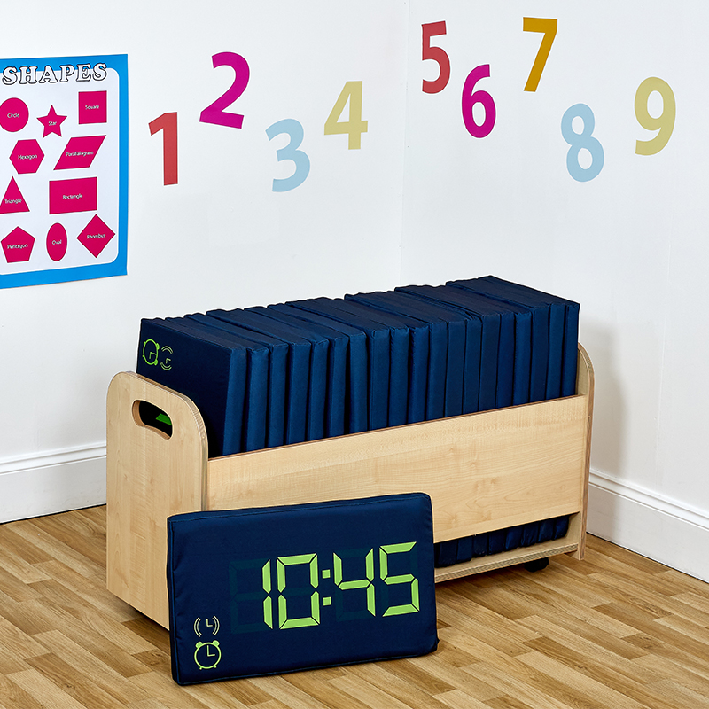 Digital Clock Seat Pads