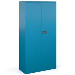 Steel 4 Shelf Contract Cupboard - 1968mm High Bespoke Colours