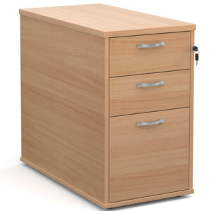 Desk-high-3-drawer-pedestal-with-silver-handles-800mm-deep-beech
