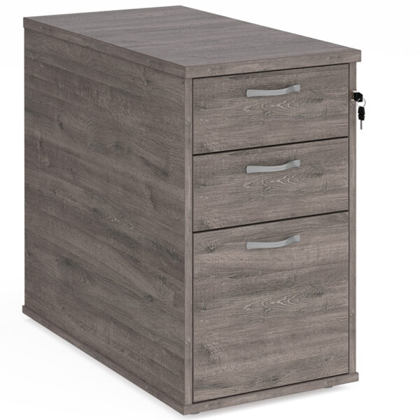 Desk-high-3-drawer-pedestal-with-silver-handles-800mm-deep-grey-oak