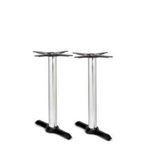 Nobis Furniture - Durham Chrome Twin Table Base