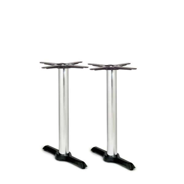 Nobis Furniture - Durham Chrome Twin Table Base