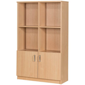 Education Box File 30 Space Storage Unit with Cupboard - 1312mm High