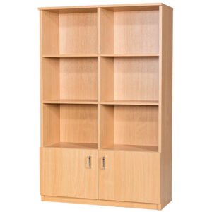 Education Box File 40 Space Storage Unit with Cupboard - 1710mm High