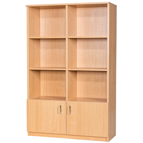 Education Box File 40 Space Storage Unit with Cupboard - 1710mm High