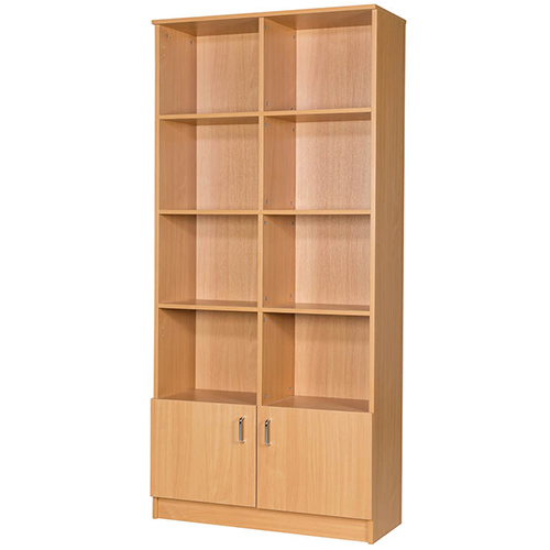Education Box File 50 Space Storage Unit with Cupboard - 2108mm High