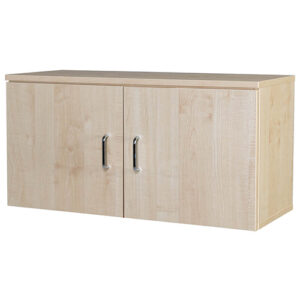 Educational Wall Mounted Box File Cupboard - Holds 10 - 438mm High