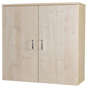 Educational Wall Mounted Box File Cupboard - Holds 20 - 840mm High