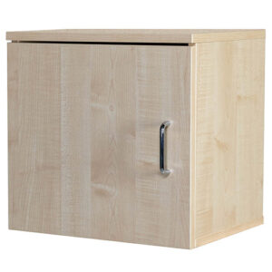 Educational Wall Mounted Box File Cupboard - Holds 5 - 438mm High