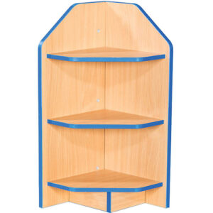 Folio Premium 325mm Wide External Corner School Library Bookcase - 750mm to 1800mm High