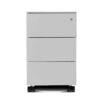 Form-Steel-Slimline-3-Drawer-Mobile-Pedestal-Silver-Nobis-Office-Furniture