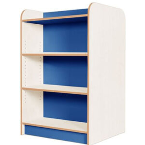 KubbyClass Polar School Library Double Sided Bookcase - 1250mm High