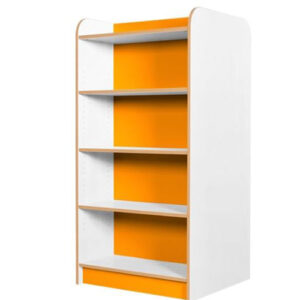 KubbyClass Polar School Library Double Sided Bookcase - 1500mm High