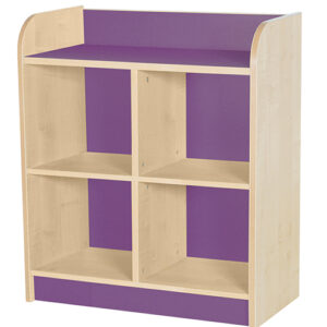 Kubbyclass Classroom Double Storage Cubes - 750mm High