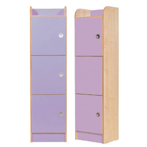 Kubbyclass Cloakroom Three Door Locker