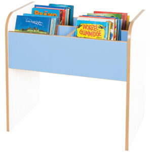 Kubbyclass Polar Tall Double School Library Book Browser - 720mm High