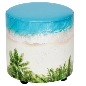 ACORN Durable Landscape Scenery Soft Seat Pod - Beach Dot