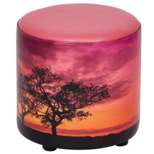 ACORN Durable Landscape Scenery Soft Seat Pod - Safari Dot