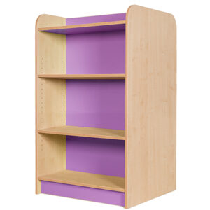 KubbyClass Double Sided Library Bookcase – 1250mm High